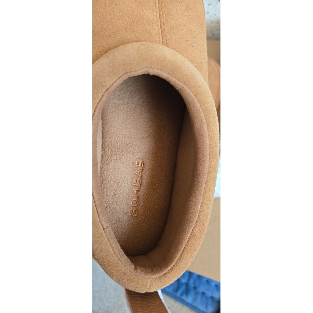 Bombas Saturday Suede Slip On Shoes Camel Brown Womens Size 6 NEW - Picture 7 of 9